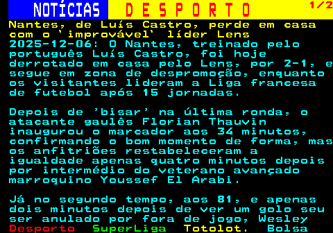 247.1. NOTÍCIAS. D E S P O R T O. 1 3. Celtics regressam às vitórias com Queta 2025-11-13: O português Neemias Queta. marcou na quarta-feira 13 pontos no regresso aos triunfos dos Boston Celtics na liga norte-americana de basquetebol (NBA), frente aos Memphis Grizzlies, por 131-95. Um dia depois da derrota frente aos Philadelhia 76ers, o poste luso voltou a ser titular e marcou todos os lançamentos de campo que tentou (seis em seis, mais um lance livre), conseguindo ainda oito ressaltos, o melhor registo do encontro, duas assistências, um roubo de bola e um desarme de lançamento, em 20.02 minutos. Em 13 encontros, todos como titular, Neemias Queta apresenta médias de 8,9.