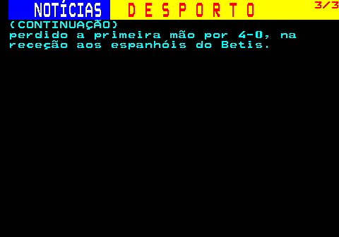 251.3. NOTÍCIAS. D E S P O R T O. 3 5. (CONTINUAÇÃO) Contudo, e apesar de se mostrar satisfeito com as prestações e com os elogios que tem recebido por parte do treinador benfiquista, Leandro Barreiro colocou os `pés na terra` e frisou que tem de continuar a trabalhar no máximo para auxiliar o clube. O jogador está sempre feliz ao ouvir coisas positivas por parte do `mister`. Ajuda na confiança, mas o mais importante é continuar a trabalhar. Não é porque agora as prestações estão boas que posso estar no sofá relaxado. Tenho de continuar a trabalhar e dar o máximo nos treinos, para atingir o melhor possível , frisou.