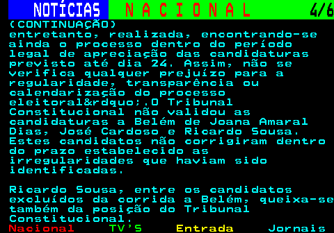 206.4. NOTÍCIAS. N A C I O N A L. 4 4. (CONTINUAÇÃO) intransigência na discussão das medidas. Tem a sua legitimidade de fazer o que entender, mas não pode falar de diálogo e depois fechar o diálogo em qualquer uma das esferas , alerta a ex-governante na Antena 1. ###1706061### No mesmo sentido, Marina Gonçalves assinala que a 9 de janeiro os deputados discutem medidas de desagravamento fiscal na oferta de habitação e de alteração ao Regime Jurídico da Urbanização e da Edificação e apela à discussão: Aguardamos que haja uma mudança da posição inicial do Governo de impedir qualquer diálogo na especialidade. Aguardamos que haja essa evolução .