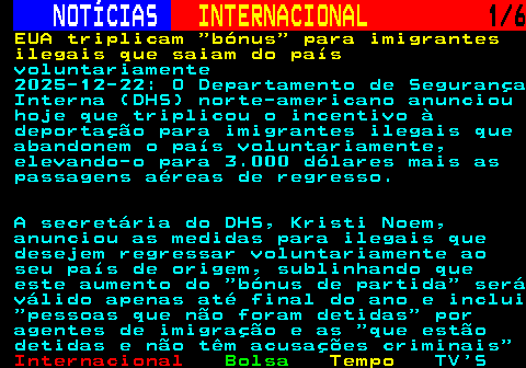 219.1. NOTÍCIAS. INTERNACIONAL. 1 8. Rússia dá pleno apoio à Venezuela contra pressão naval dos EUA nas. Caraíbas 2025-12-22: Os ministros dos Negócios Estrangeiros da Rússia e da Venezuela falaram ao telefone, esta segunda-feira, sobre o bloqueio marítimo imposto pelos Estados Unidos a navios sancionados ligados à Venezuela. O responsável pela diplomacia russa, Sergei Lavrov, expressou depois, em comunicado, que o lado russo confirmou o seu pleno apoio e toda a solidariedade à liderança e ao povo da Venezuela . Juntamente com Yvan Gil, Lavrov manifestou séria preocupação com a escalada das ações de Washington no Mar das Caraíbas .