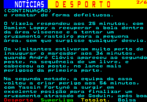 257.2. NOTÍCIAS. D E S P O R T O. 2 2. (CONTINUAÇÃO) anos, regressa ao Porto para iniciar o habitual processo de recuperação. O clube não avançou o tempo de paragem do jogador, mas dificilmente voltará a jogar em 2025 26. De Jong, que estava sem clube depois de ter terminado contrato com o PSV Eindhoven, chegou esta temporada ao FC Porto, mas participou em apenas sete jogos em todas as provas, marcando um golo, precisamente na vitória sobre o Sporting (2-1), no Estádio José Alvalade, em Lisboa, para a I Liga.