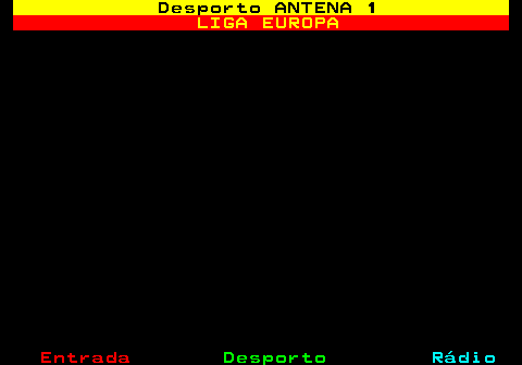 465.1. Desporto ANTENA 1. LIGA EUROPA.